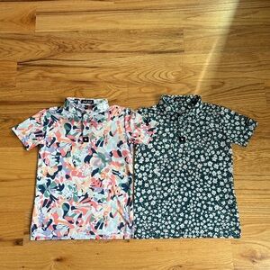 Bad Birdie kids performance polos size XS